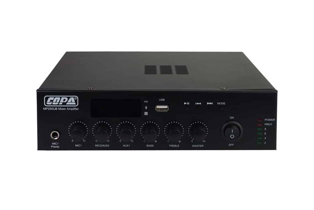 מגבר מיקסר מיני 250W כולל נגן דגם 15767