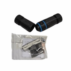 מחבר חיצוני מוגן RJ45 CAT6A עם חיבור IDC ל-IDC