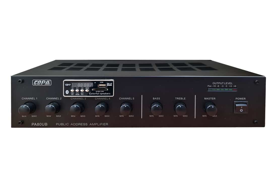 מגבר מיקסר 80/180W כולל נגן דגם 31000A