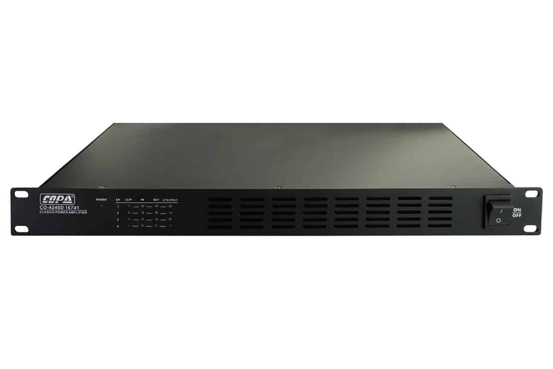 מגבר בוסטר Class-D בהספק 240W כולל 2/4 ערוצים דגם 31000L