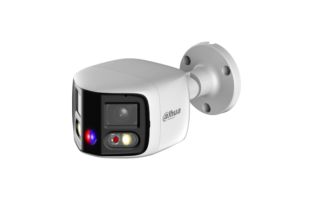 מצלמת אבטחה צינור 8MP דגם IPC-PFW3849S-A180-AS-PV עדשה כפולה צילום 180 מעלות