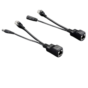 כבל PoE פסיבי Injector + Splitter להעברת מתח דרך כבל רשת RJ45