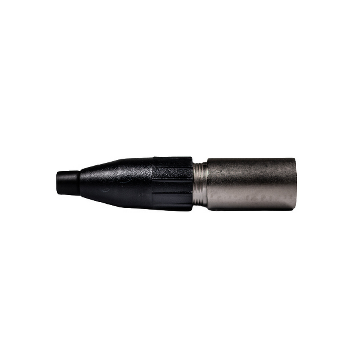 מחבר XLR 5 POL זכר גימור ניקל מבית AMPHENOL דגם AC5MJ