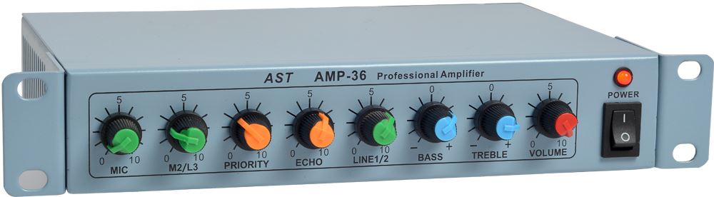 מגבר קומפקטי דגם AMP-36 מבית AST