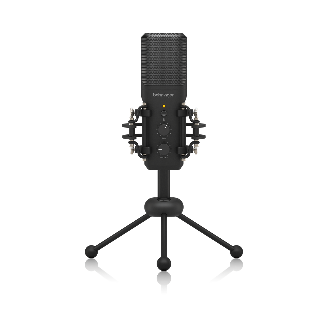 מיקרופון קונדנסר Cardioid עם מעמד שולחני וחיבור USB דגם BU200