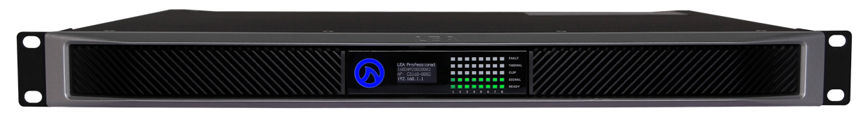 מגבר Class D עם DSP דגם CS168D מבית LEA