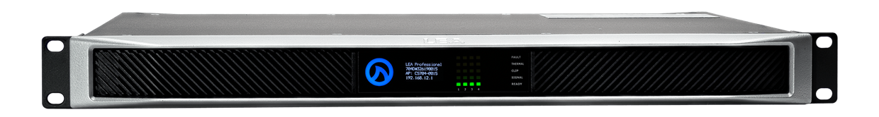 מגבר Class D עם DSP דגם CS704D מבית LEA