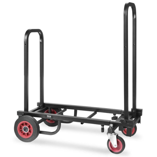 folding equipment cart for cases
