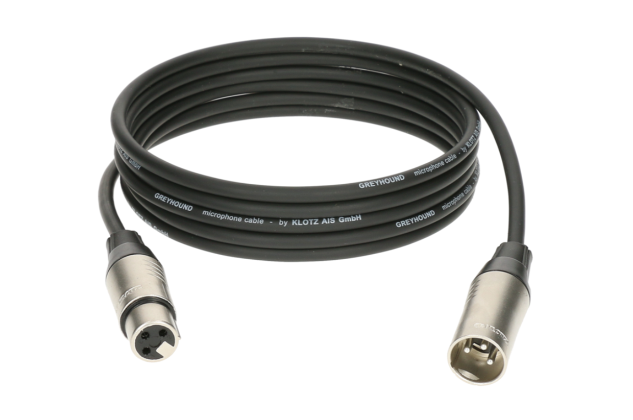 כבל למיקרופון XLR-XLR, אורך 10 מ', דגם GRG1FM10.0