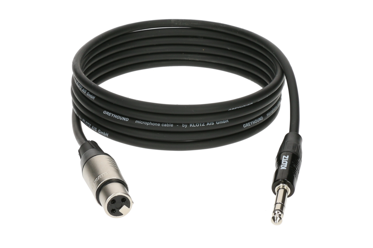 כבל PLS - XLR נקבה, 10 באורך מ', דגם GRG1FP10.0