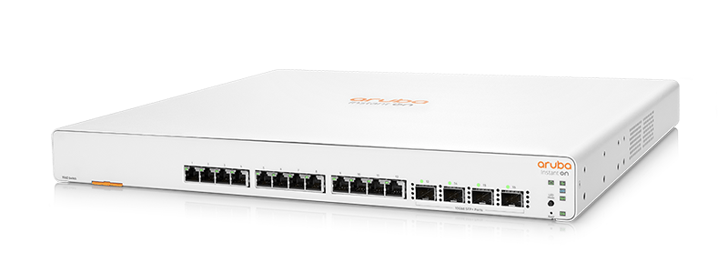מתג רשת מנוהל 12 יציאות 10G ו-4 SFP+ דגם JL805A