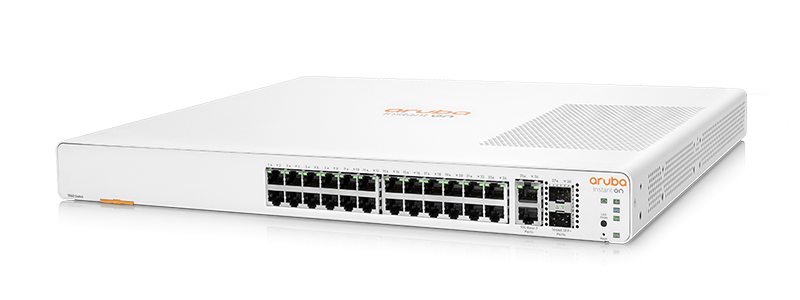 מתג רשת מנוהל 24 יציאות עם 2 יציאות 10G ו-2 SFP+ דגם JL806A