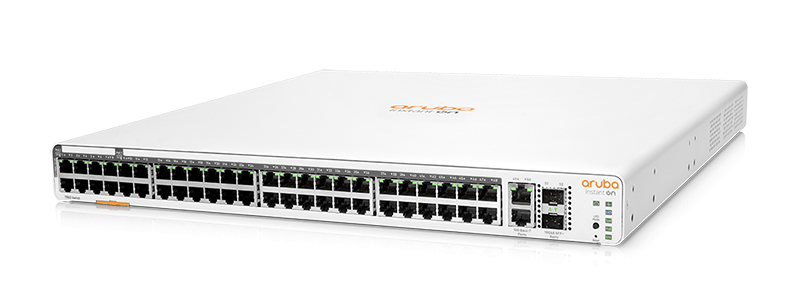 מתג רשת מנוהל 48 יציאות עם PoE עד 600W, 2 יציאות 10G ו-2 SFP+ דגם JL809A
