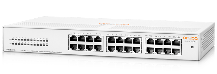 מתג רשת לא מנוהל 24 יציאות דגם R8R49A