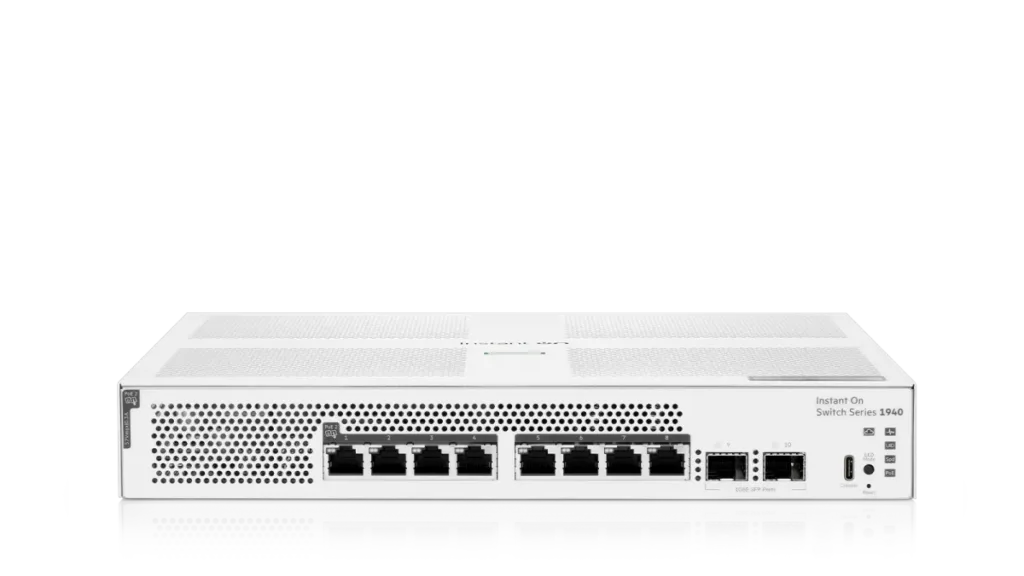 מתג רשת מנוהל 8 יציאות עם PoE++ 124W ו-2 SFP דגם S4A29A