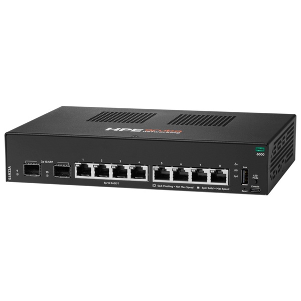 מתג רשת מנוהל 8 יציאות ו-2 SFP דגם S4R22A