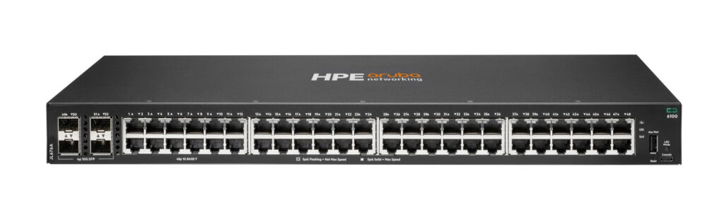 מתג רשת מנוהל 48 יציאות ו-4 SFP+ דגם JL676A