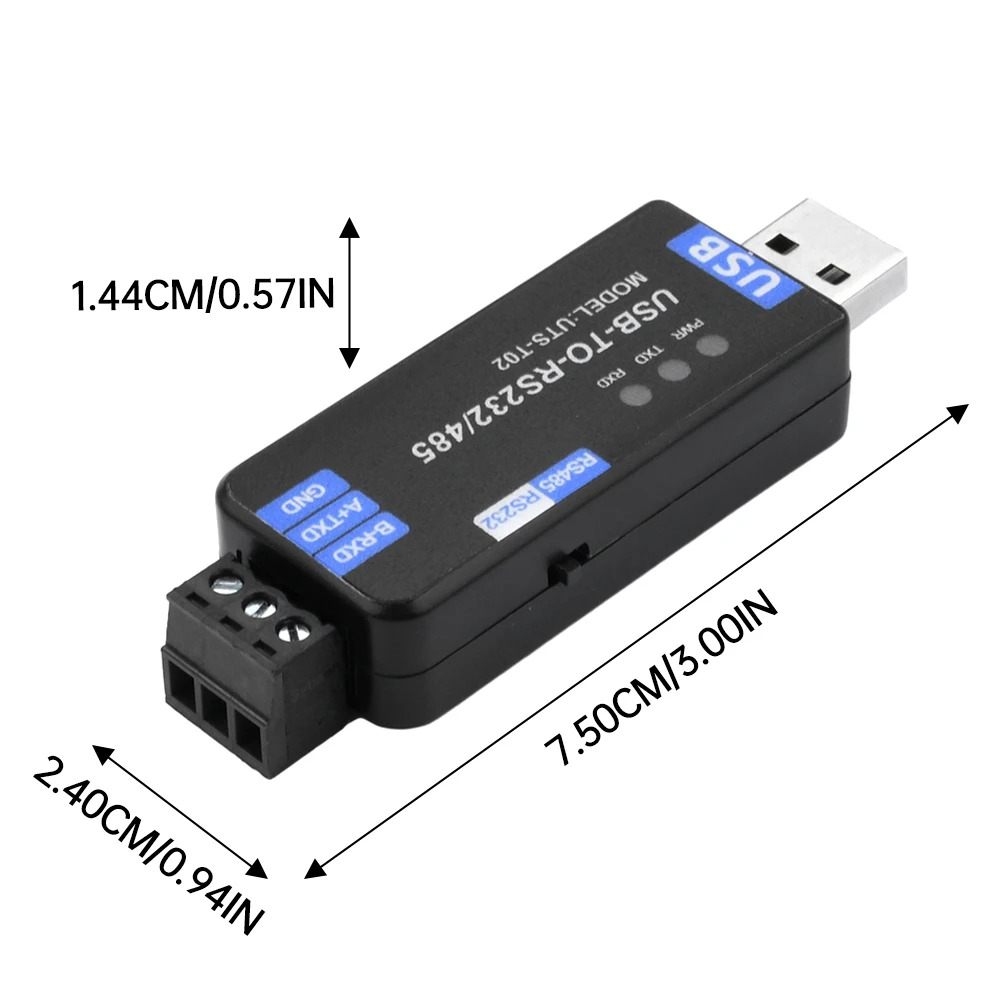 UTS-02 ממיר USB RS232 RS485