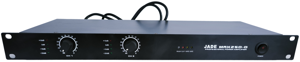 מגבר הספק דגם MAX-250D מבית JADE