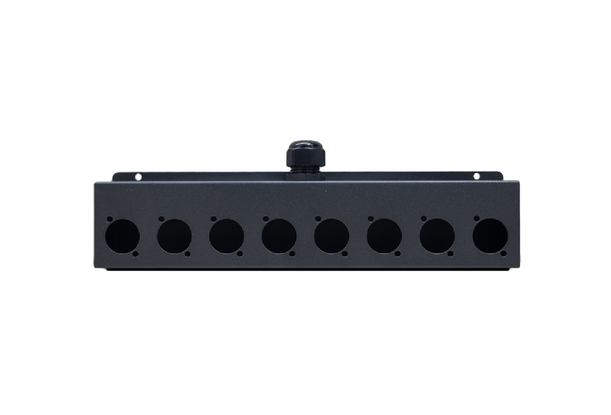 קופסת מולטי XLR 8 (8 לרוחב) MB8-H