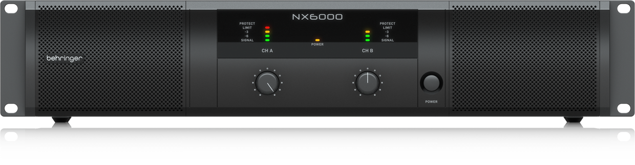מגבר הספק דיגיטאלי דגם NX6000 מבית BEHRINGER