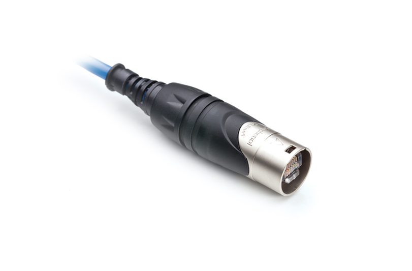 מחבר ‏‏XLR רשת XLRNET PLUG HOUSINGL דגם AMPHENOL RJX8M