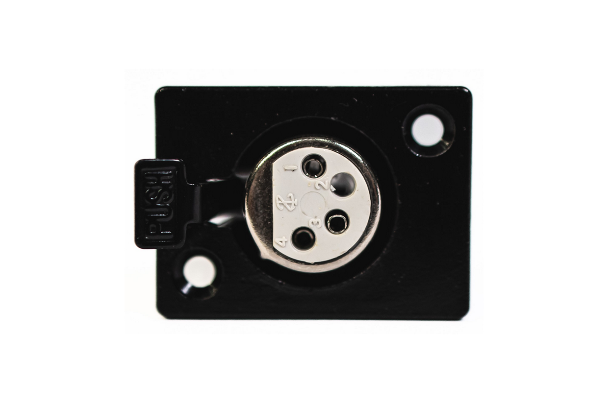 מחבר XLR שאסי נקבה 4 פין NT דגם XFN4