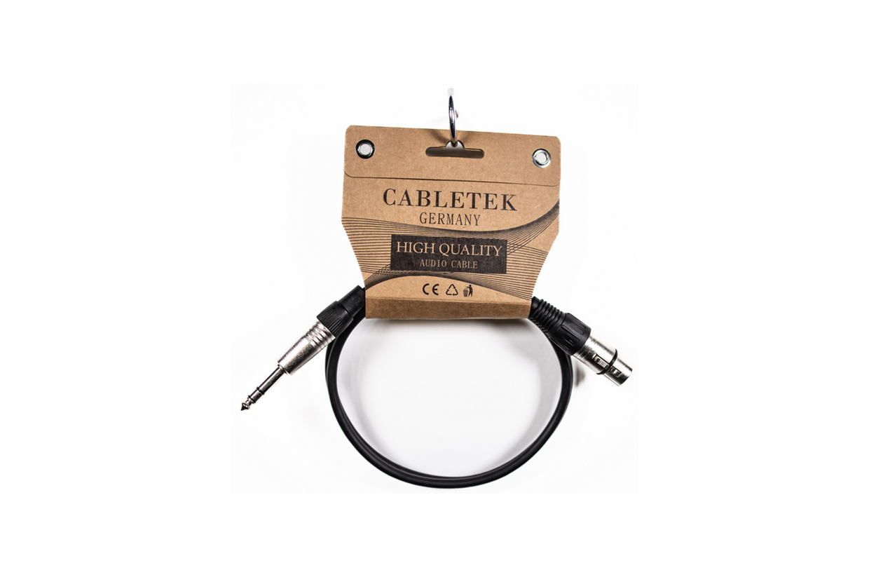 כבל XLR-PL56 נקבה באורך 1 מ`, דגם XFPS1