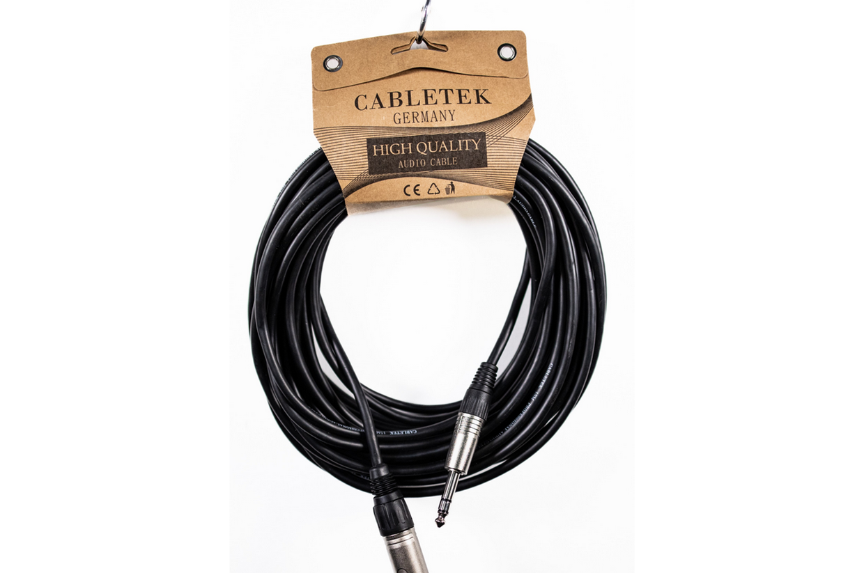 כבל XLR ל PL באורך 15 מטר דגם XMP15