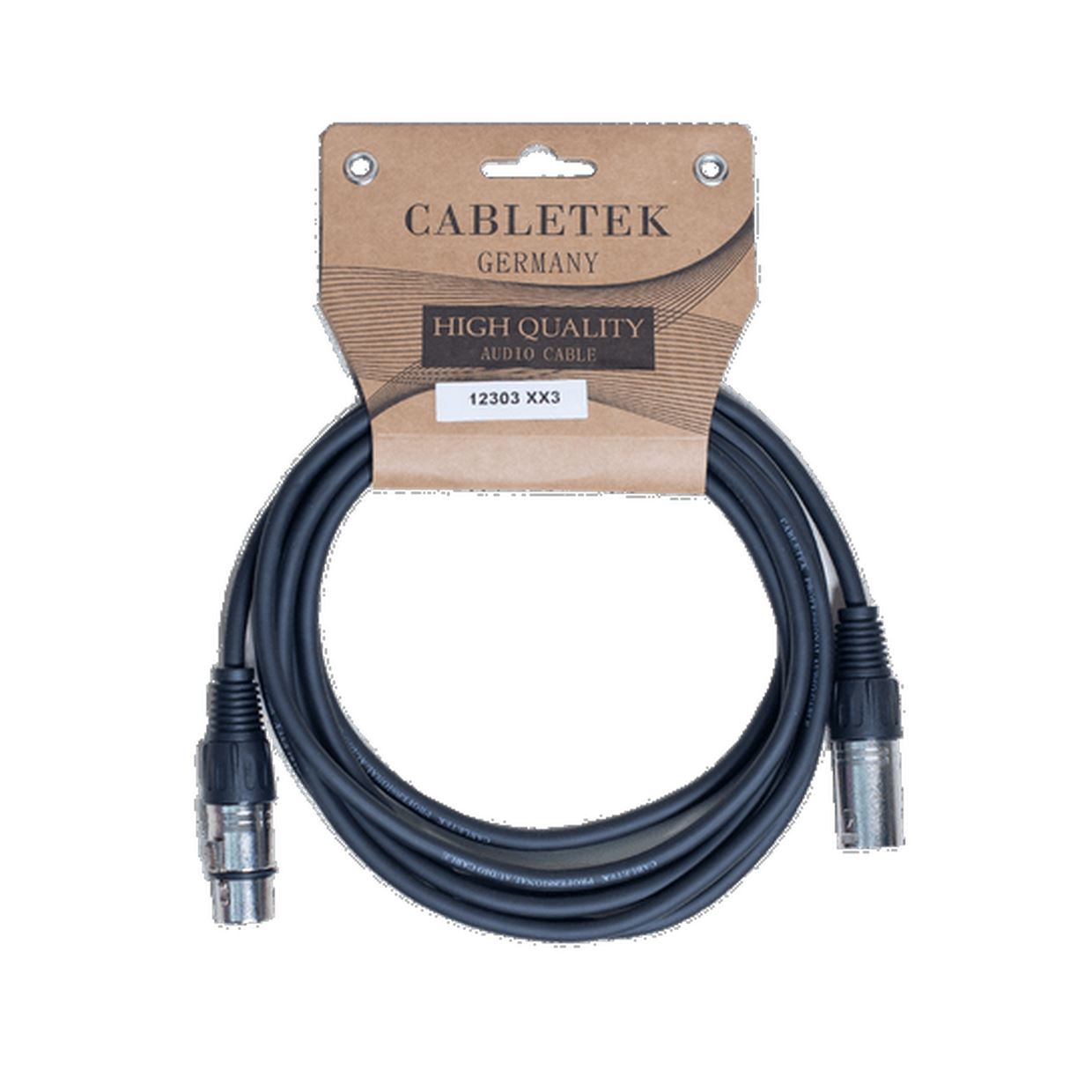 כבל XLR באורך 3 מטר דגם XX3