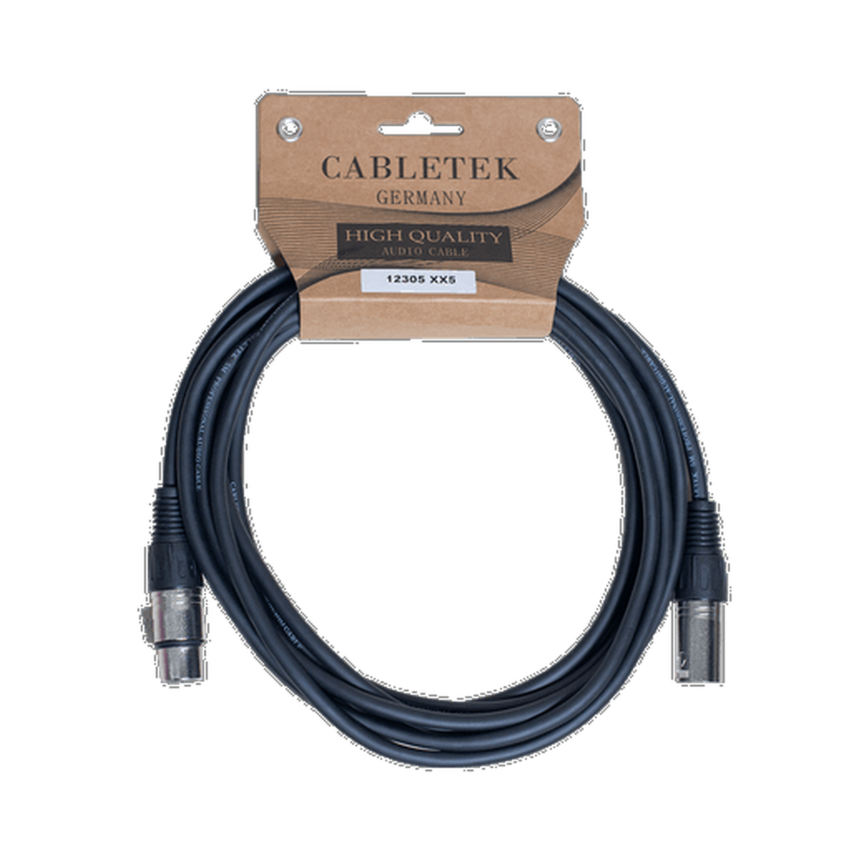 כבל XLR באורך 5 מטר דגם XX5